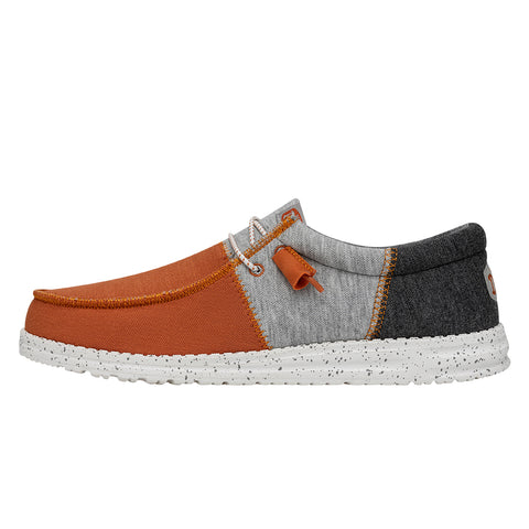 Wally Tri Varsity Orange - Men's Casual Shoes | HEYDUDE Shoes