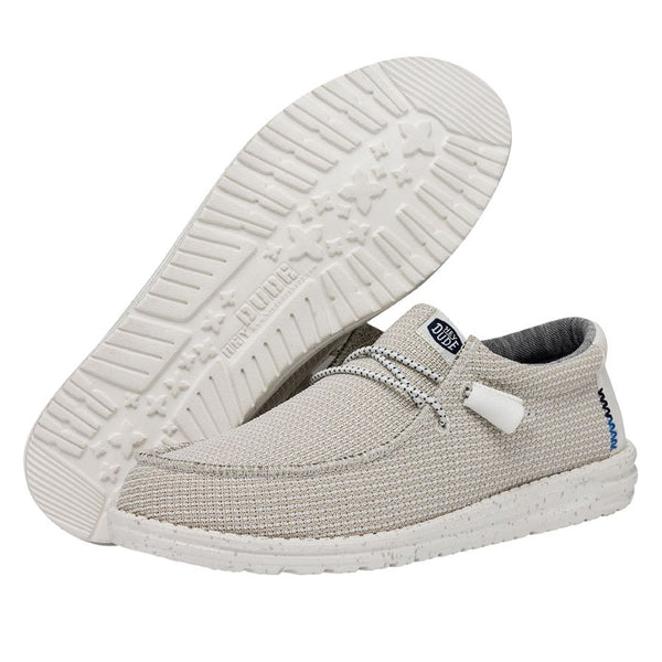 Wally Sport Mesh White - Men's Casual Shoes
