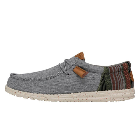 Wally Funk Baja Grey - Men's Casual Shoes | HEYDUDE Shoes