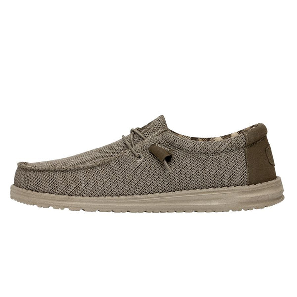 Wally Sox Wide Beige - Men's Casual Shoes | HEYDUDE Shoes