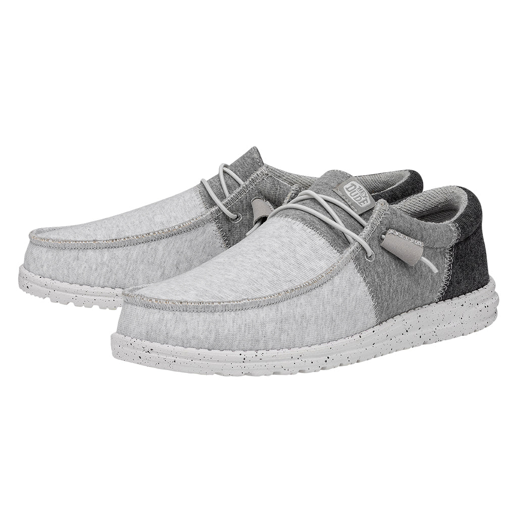 Wally Tri Varsity Grey - Men's Casual Shoes | HEYDUDE Shoes