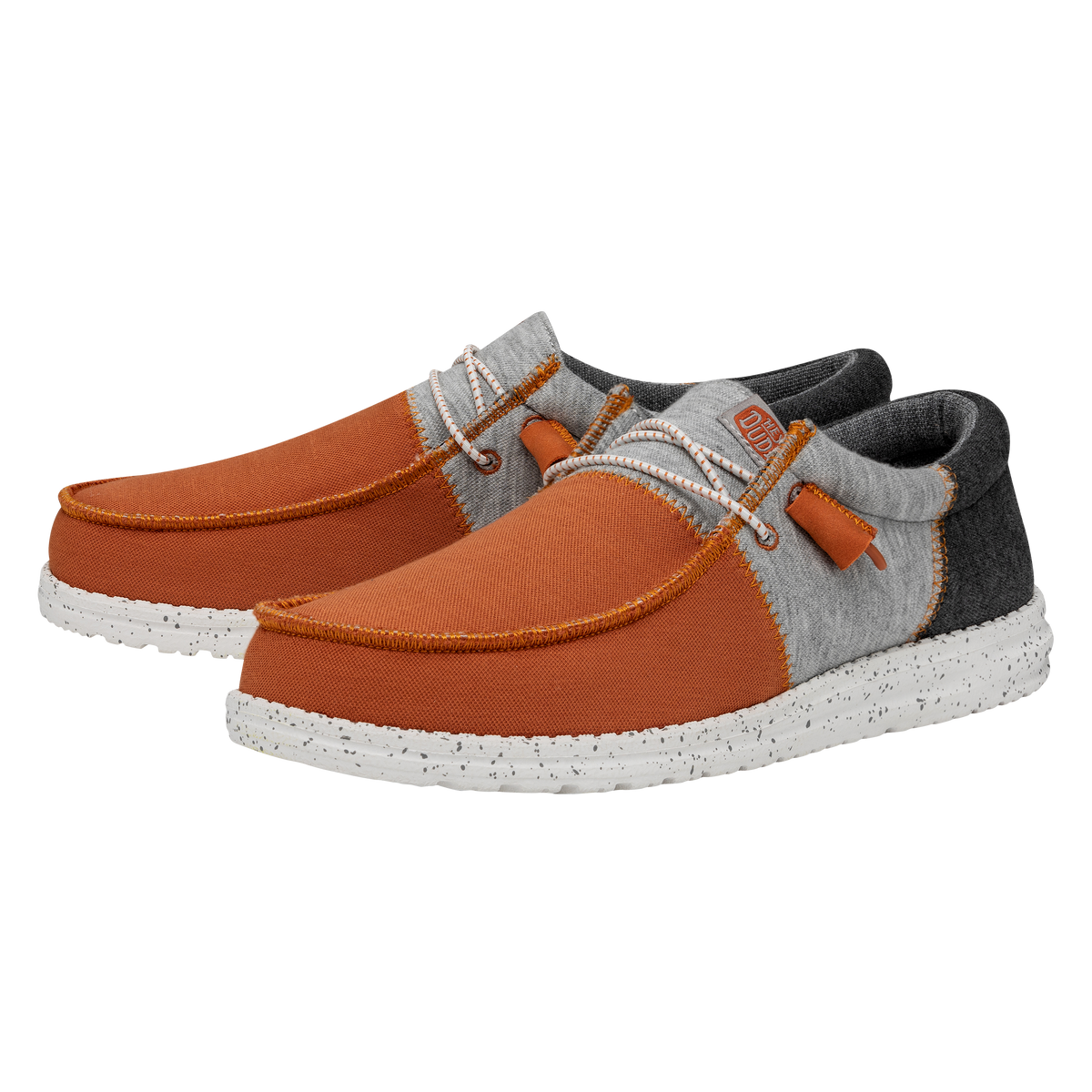 Wally Tri Varsity Orange - Men's Casual Shoes | HEYDUDE Shoes