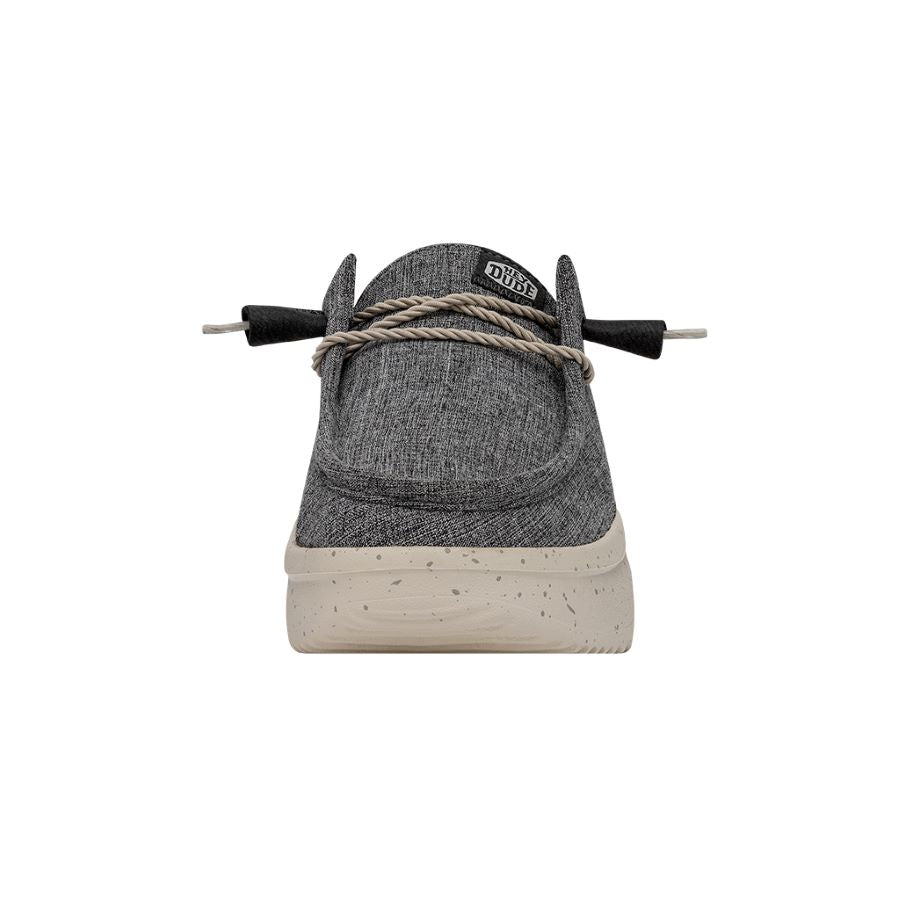 Wendy Peak Woven Charcoal - Women's Platform Shoes | HEYDUDE shoes