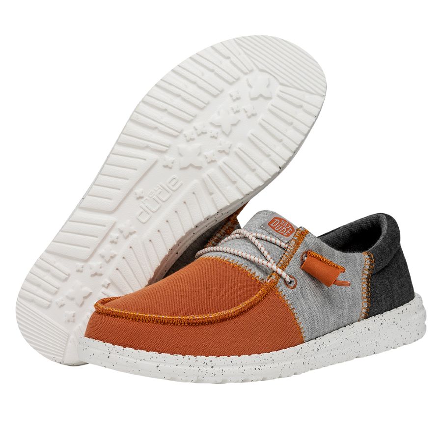 Wendy Tri Varsity Orange - Women's Casual Shoes | HEYDUDE shoes