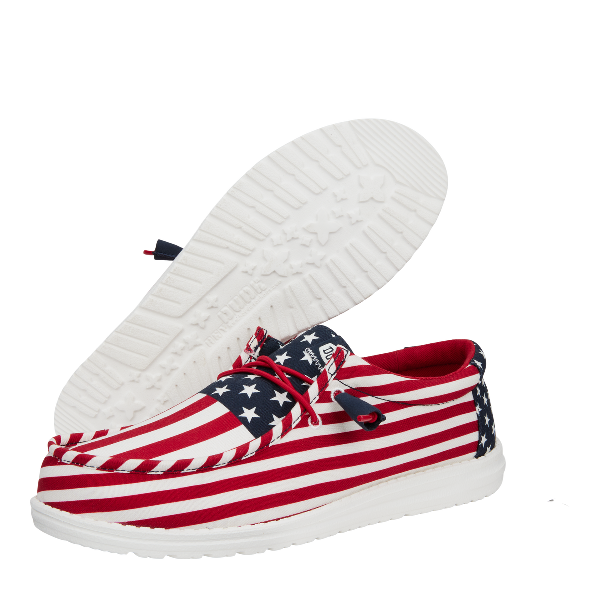 Wally Americana Flag slip on - Men's Casual Shoes | HEYDUDE & HEYDUDE shoes