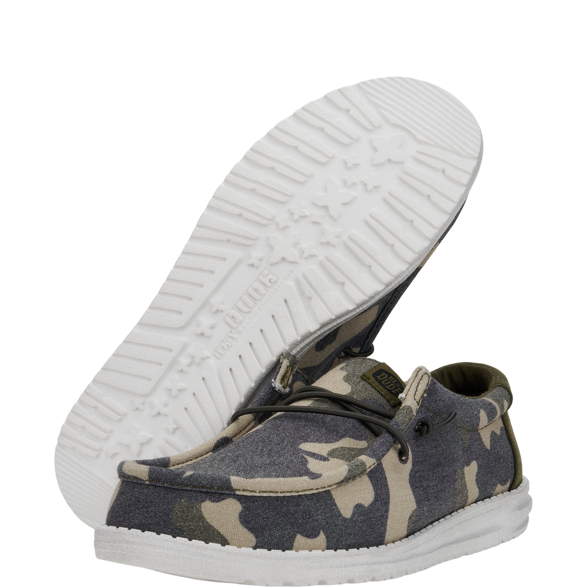 Wally Washed Camo Camo - Men's Casual Shoes