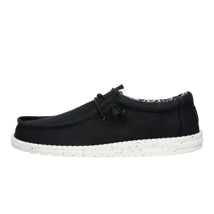 Wally Stretch Canvas - Black/White