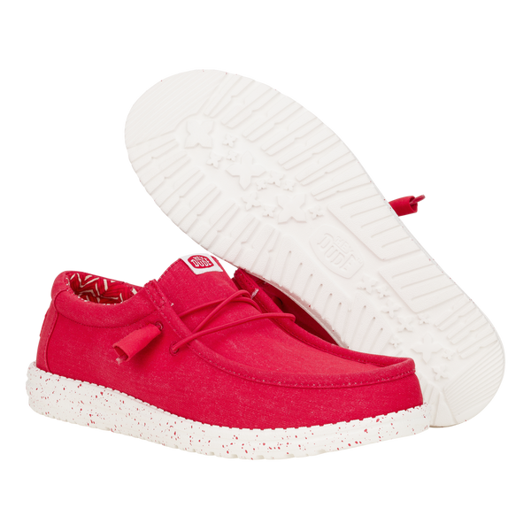 Wally Stretch Canvas  - Savvy Red