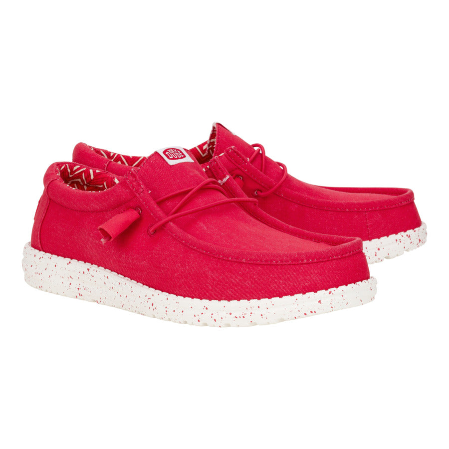 Wally Stretch Canvas  - Savvy Red