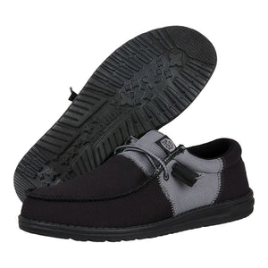 Wally Tri Varsity Sport Mesh Black/Grey - Men's Casual Shoes