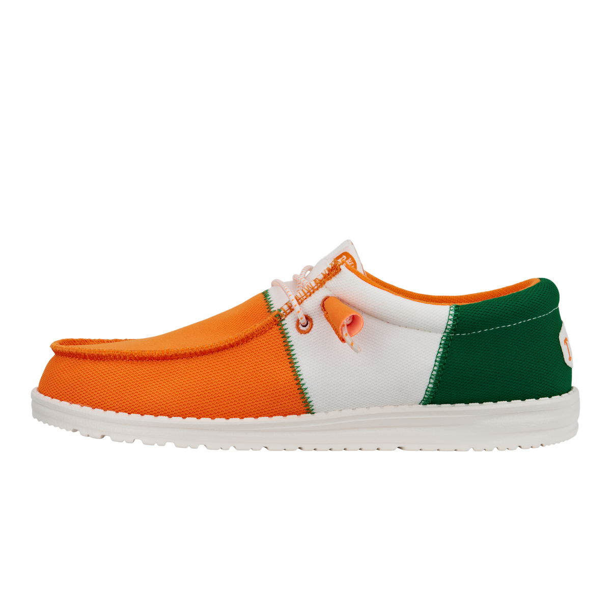 Wally Tri Varsity Sport Mesh Orange/White/Green - Men's Casual Shoes