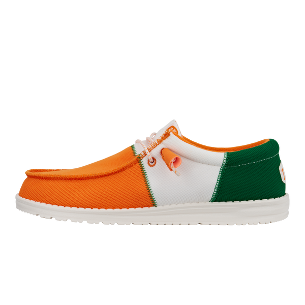 Wally Tri Varsity Sport Mesh Orange/White/Green - Men's Casual Shoes ...