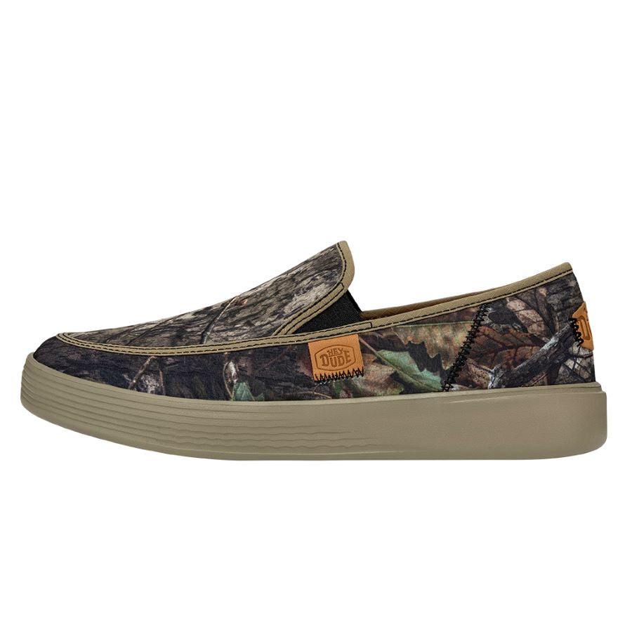 HEYDUDE | Men's Sneakers | Sunapee Mossy Oak Country DNA - Olive | Size 11