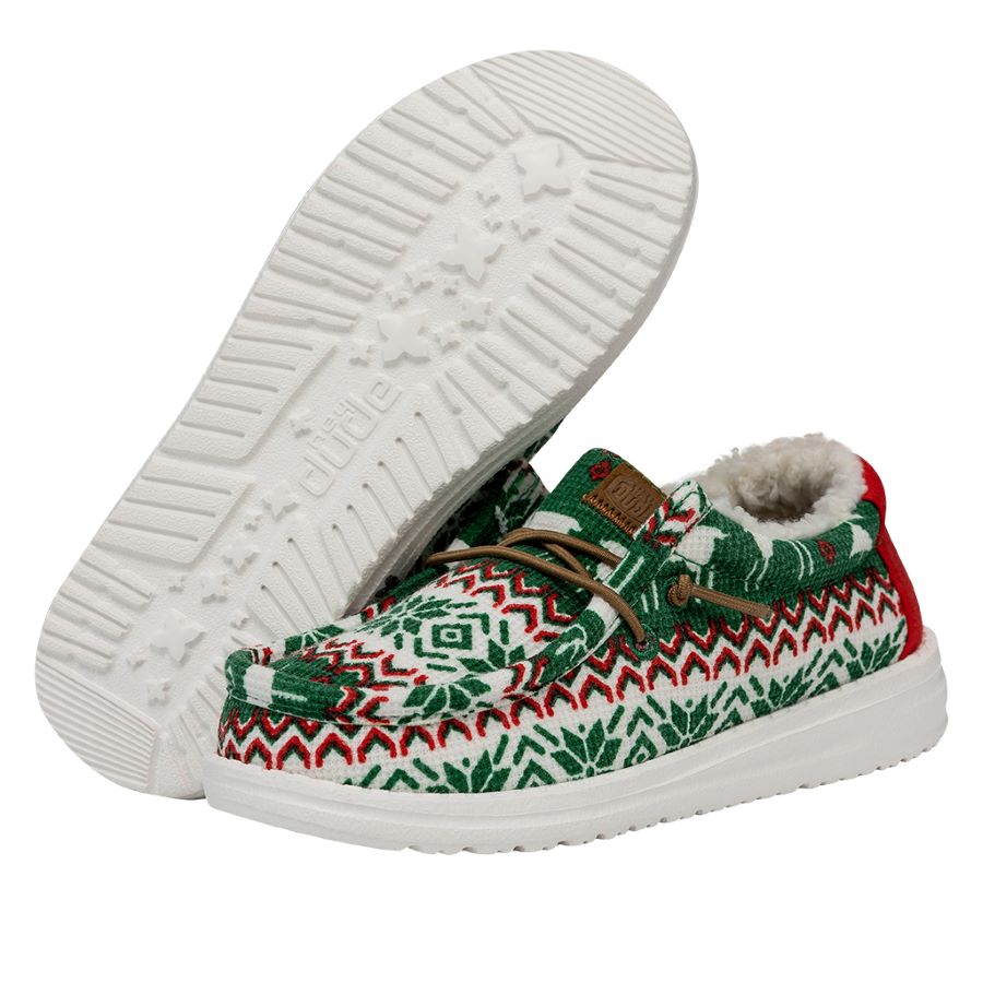 Wally Youth Ugly Sweater Reindeer Games | HEYDUDE shoes