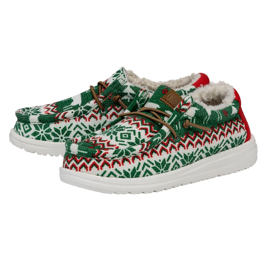 Wally Youth Ugly Sweater Reindeer Games | HEYDUDE shoes