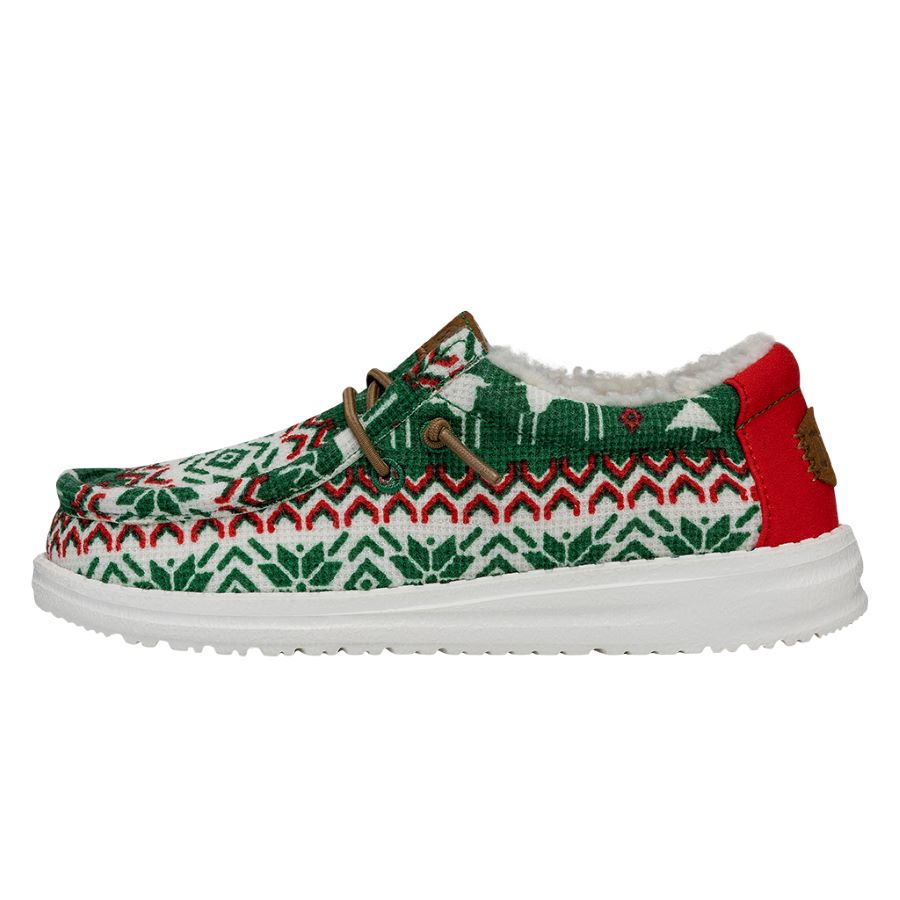 Wally Youth Ugly Sweater Reindeer Games | HEYDUDE shoes