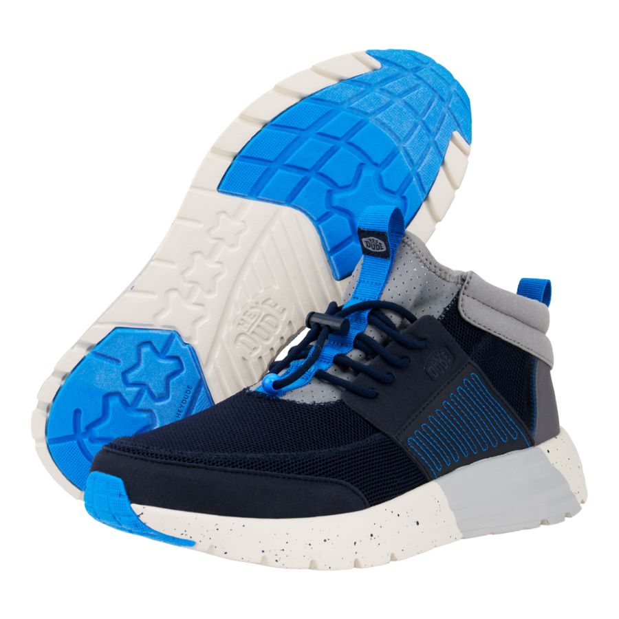 Hey dude shoes midnight blue 2025 sport shoes