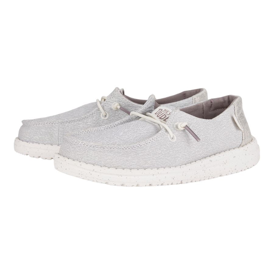 Wendy Youth Sugar Shine Silver - Girl's Shoes | HEYDUDE shoes