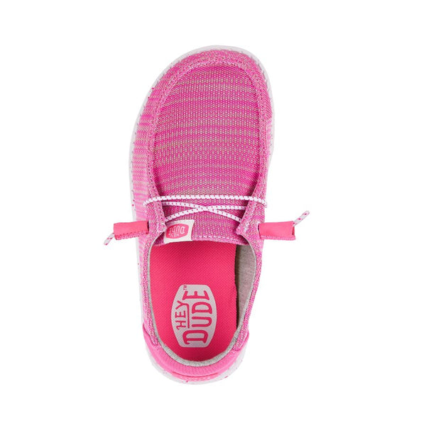 Wendy Toddler Sport Mesh Bright Pink - Girl's Toddler Shoes | HEYDUDE shoes