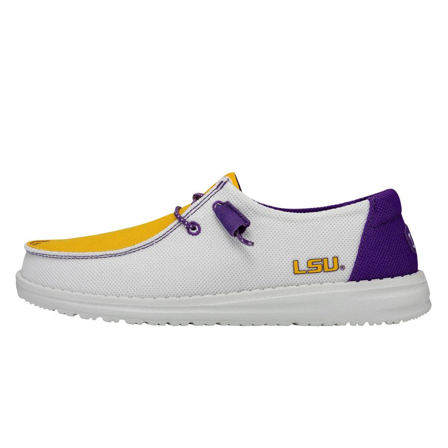 Wendy LSU Purple/Gold - Women's Casual Shoes | HEYDUDE shoes