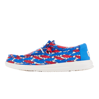 Wally H2O Fish Camo - White/Blue/Red