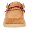 Wally Funk Corduroy - Tan/Burgundy