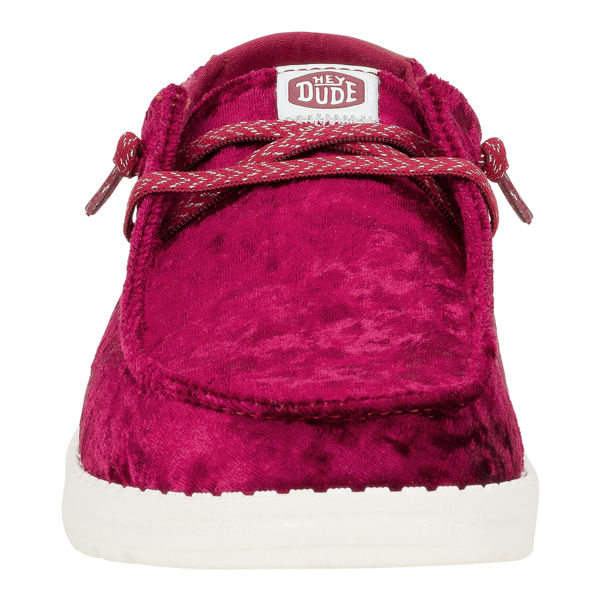 Wendy Crushed Velvet - Burgundy