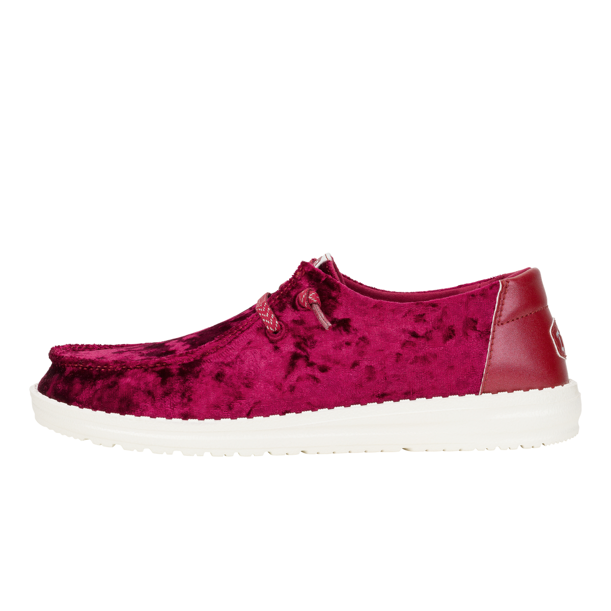 Wendy Crushed Velvet - Burgundy