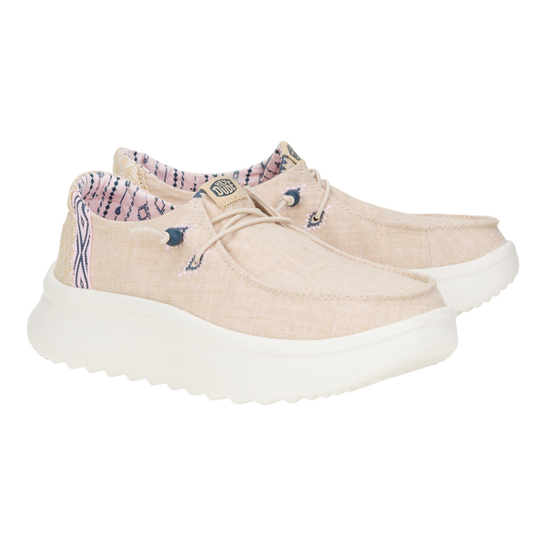 Wendy Peak Chambray Woven - Tan