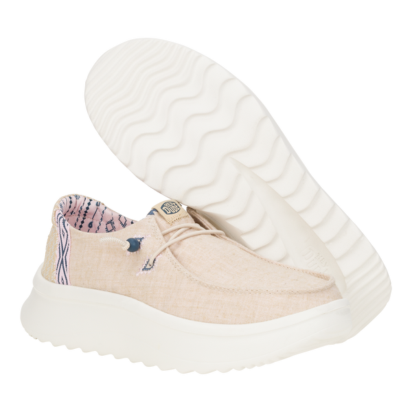 Wendy Peak Chambray Woven - Tan