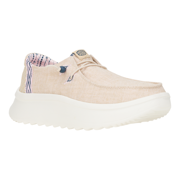 Wendy Peak Chambray Woven - Tan