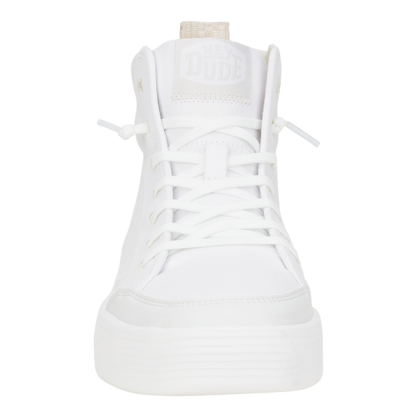 Cody Hi Womens Canvas - White