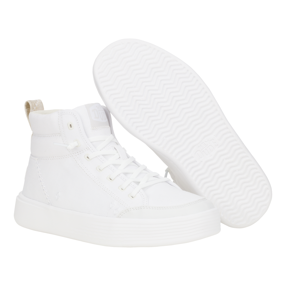 Cody Hi Womens Canvas - White