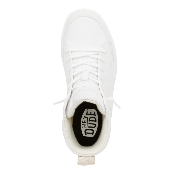 Cody Hi Womens Canvas - White