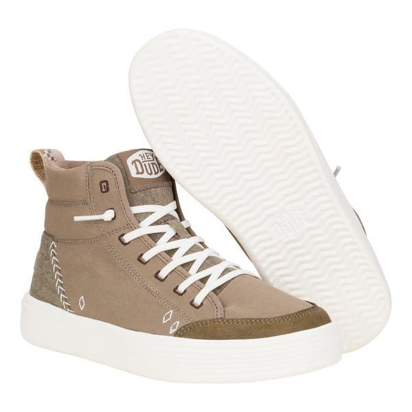 Cody Hi Womens Canvas - Walnut