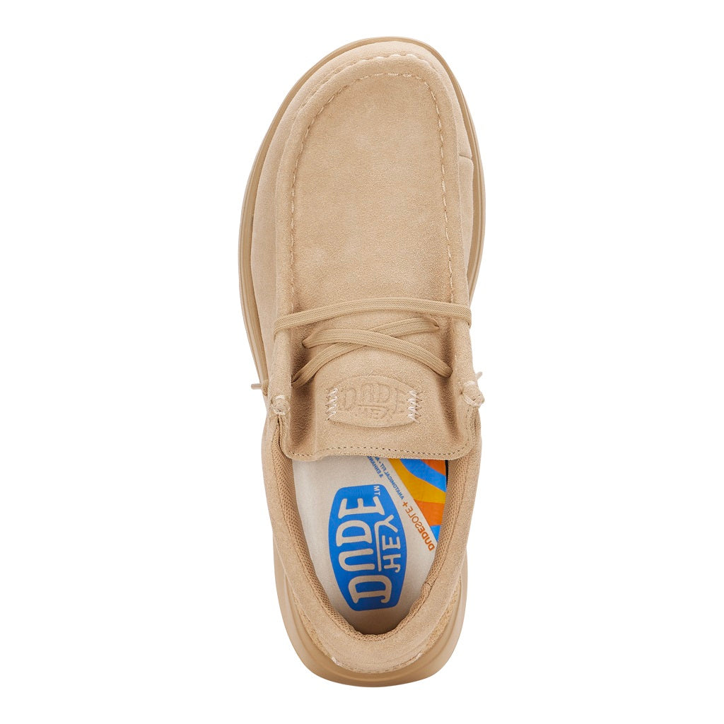 Hey dude wally suede store