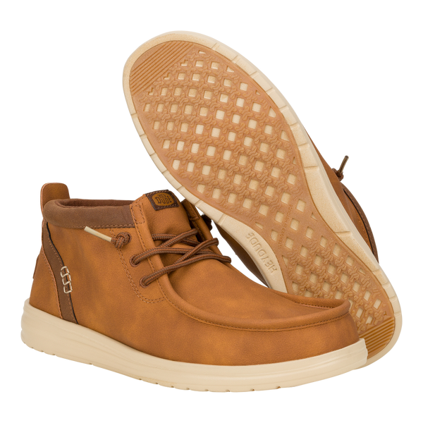 Wally Mid Gripr Classic - Cognac/Tan