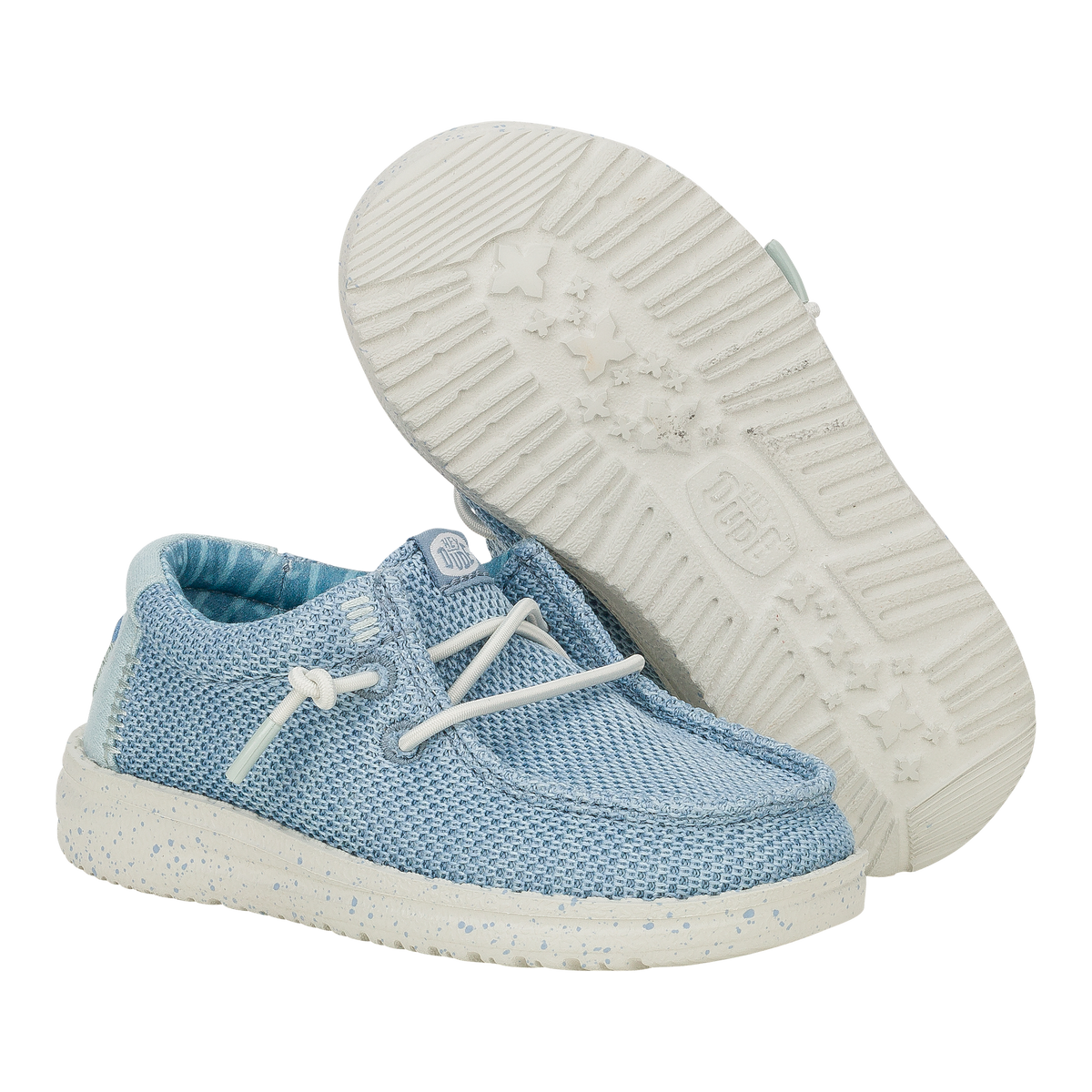 Wally Toddler Stretch Sox - Cloud Blue/Dawn Blue