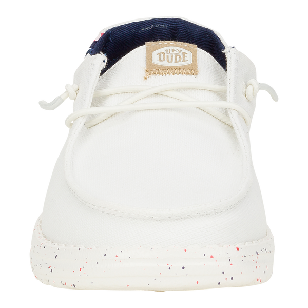 Wendy Americana Splatter - White/Blue