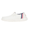 Wendy Americana Splatter - White/Blue