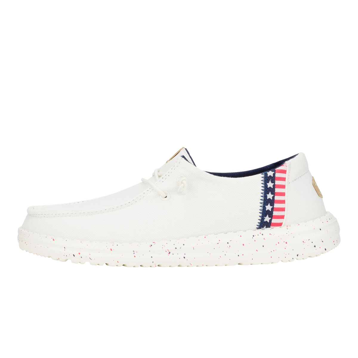 Wendy Americana Splatter - White/Blue