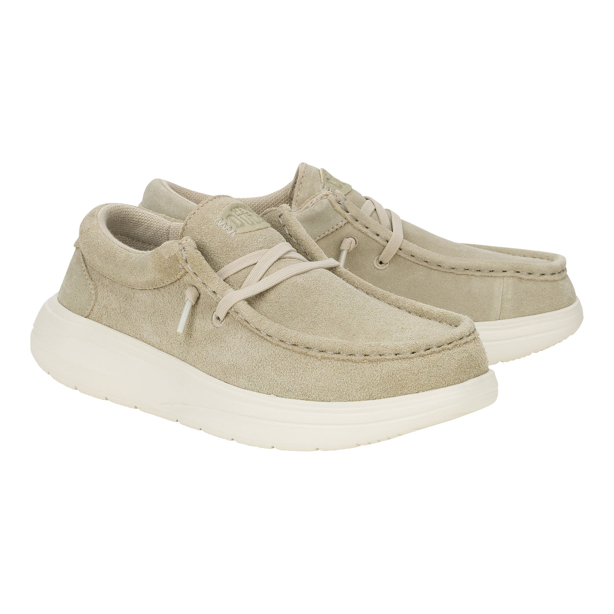 Wendy Comf Suede - Stone Grey/Silver Birch