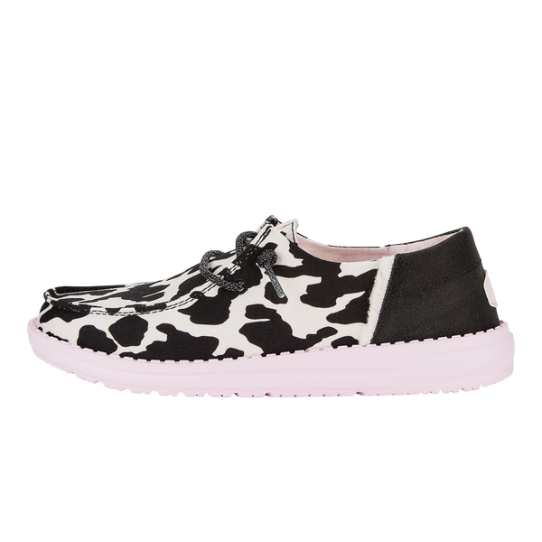 Wendy Funk Cow - Black/Pink