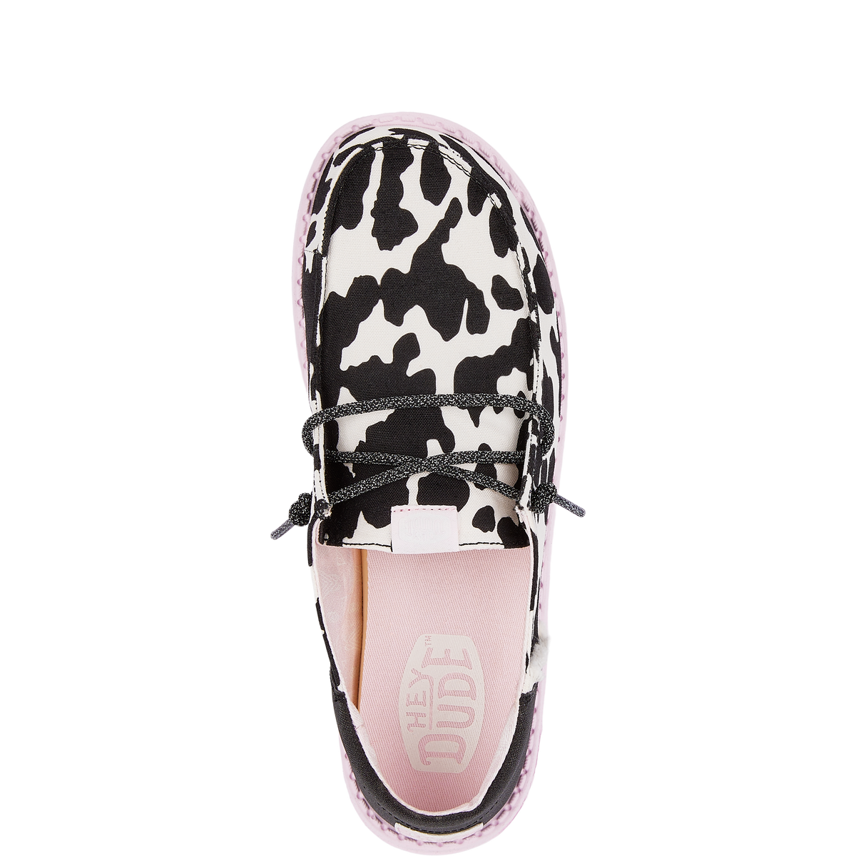 Wendy Funk Cow - Black/Pink