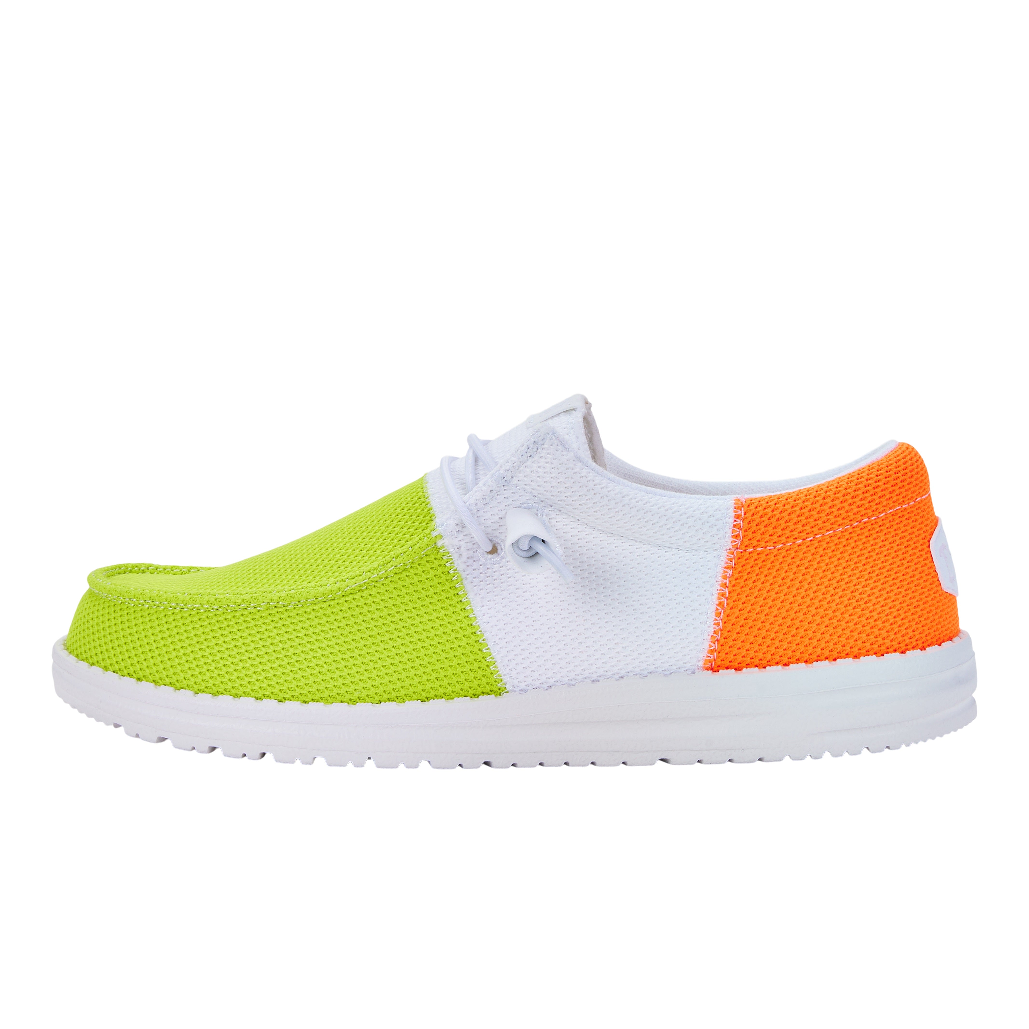 Neon color shoes best sale