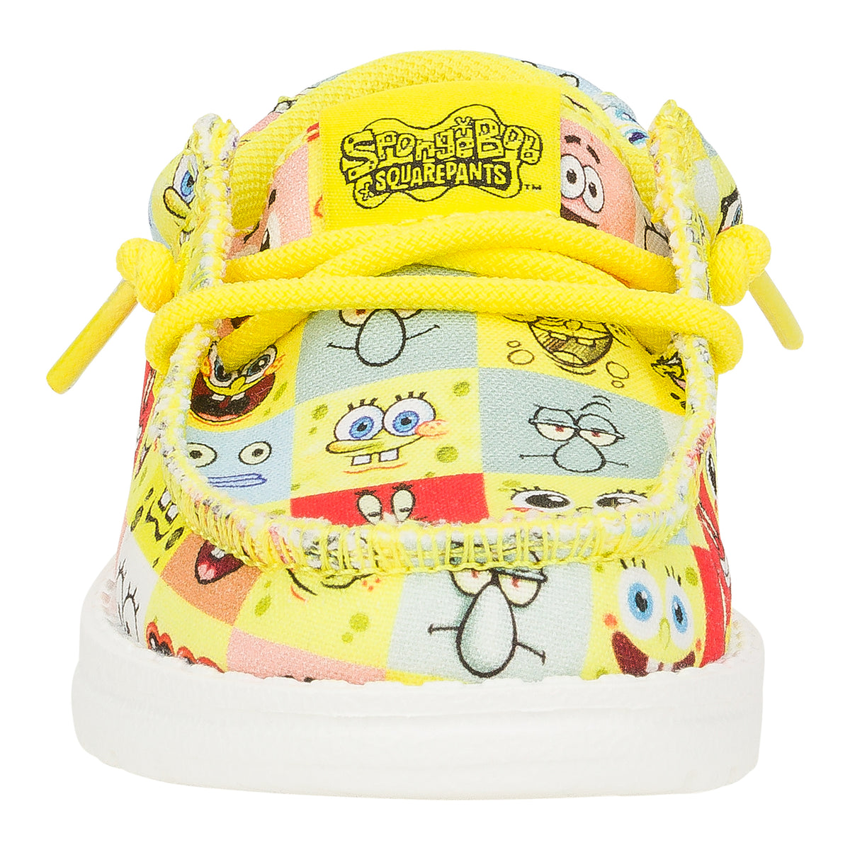 Wally Toddler SpongeBob Faces - Cyber Yellow/Multi