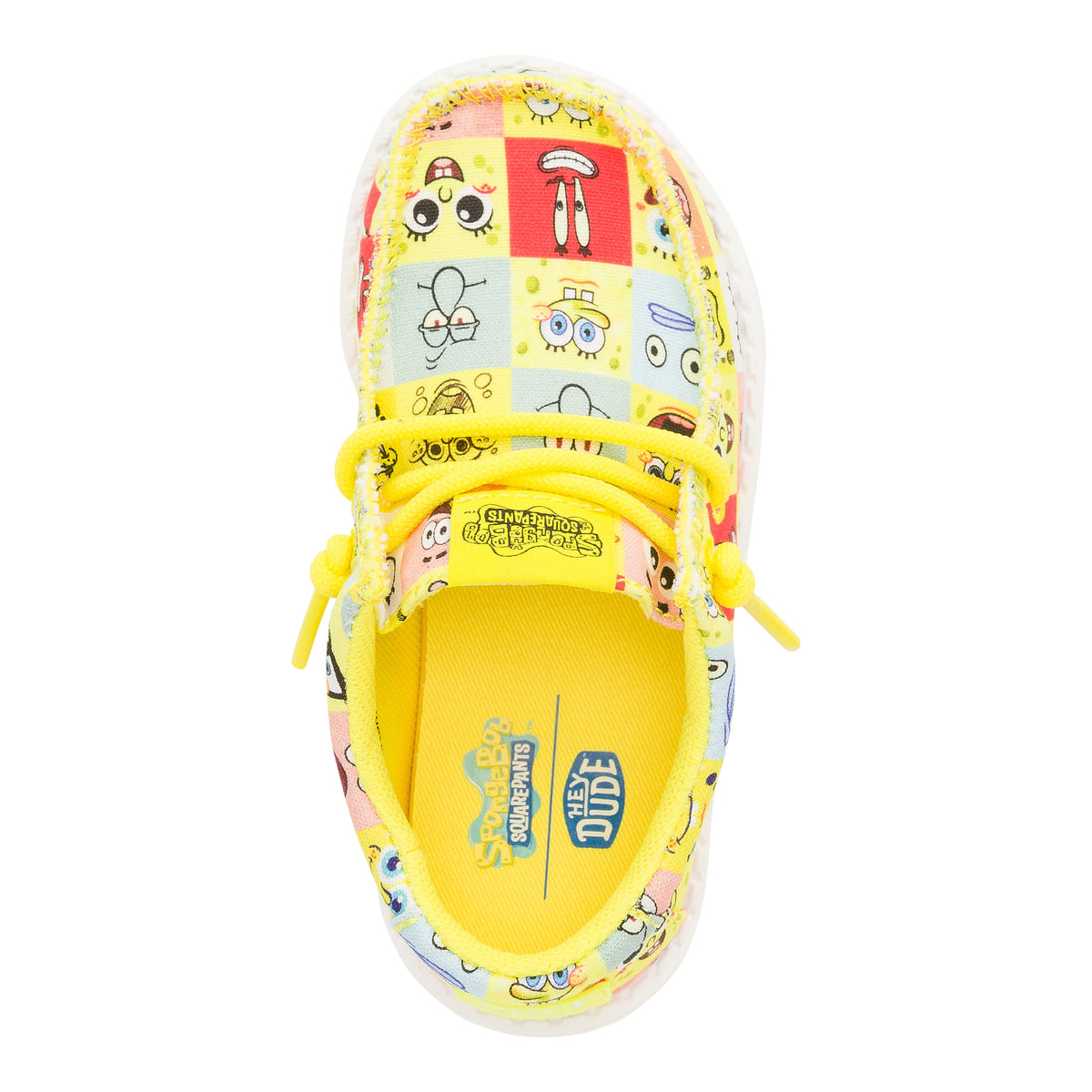 Wally Toddler SpongeBob Faces - Cyber Yellow/Multi