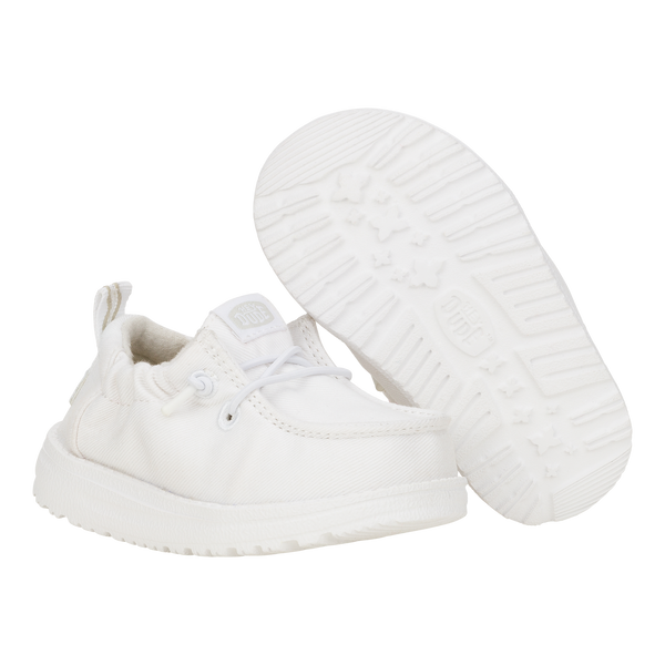 Lildudes Infant Slip On Core - White