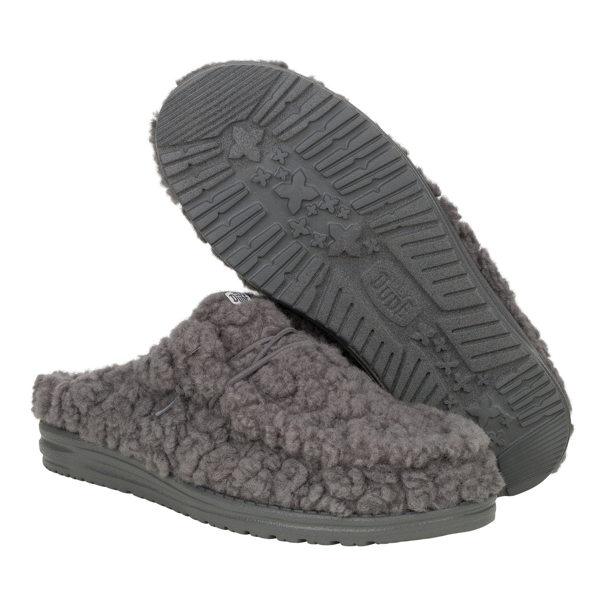 Wally Slipper - Cozy Granite Grey