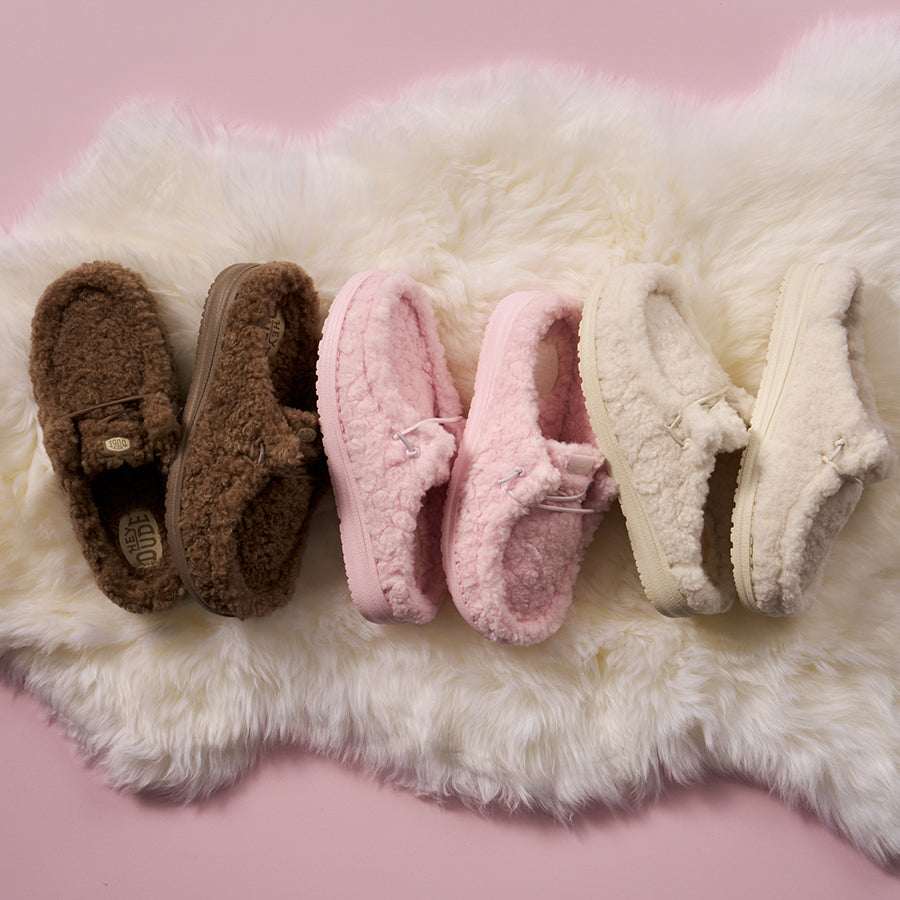 Wendy Slipper - Cozy Light Pink